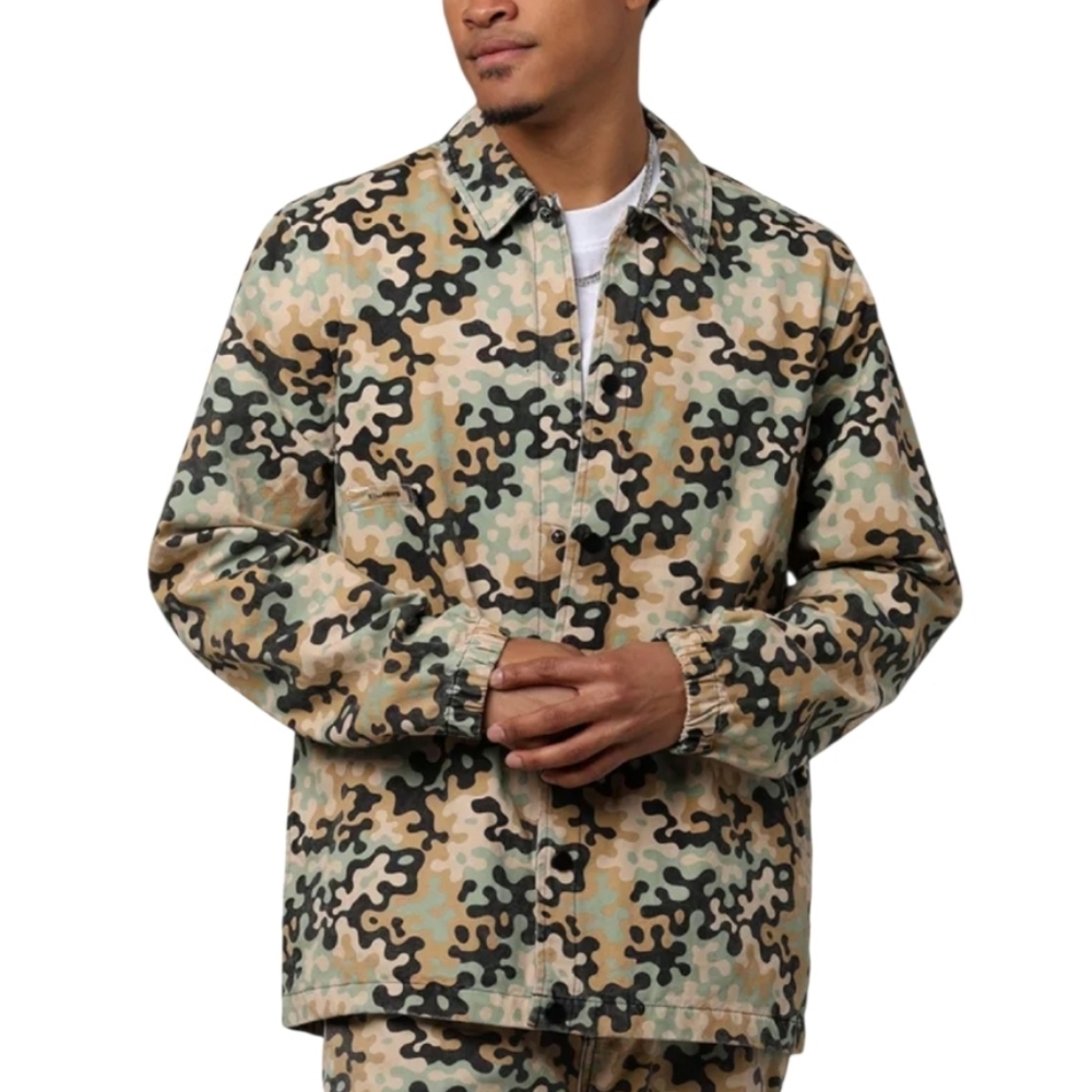 NWT STUDENTS GOLF Fletcher Camo Jacket Medium